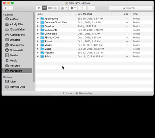 Mac os library folder hidden