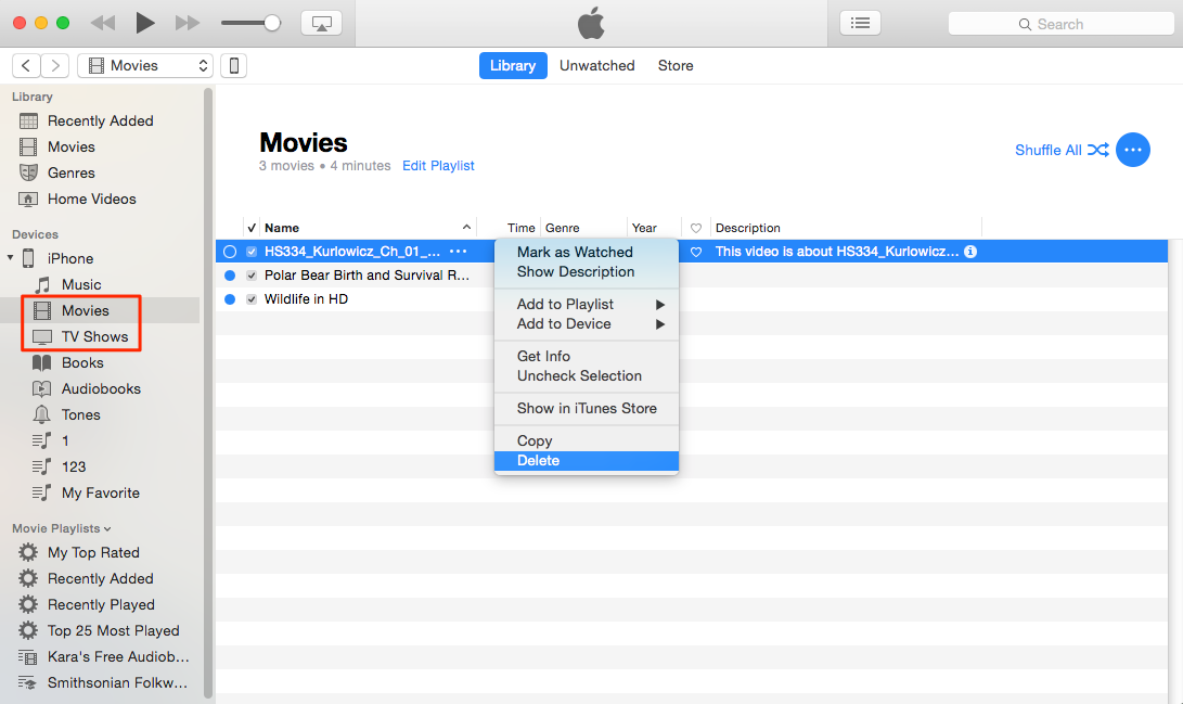 how to delete itunes from macbook